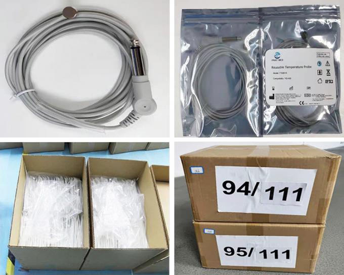 สายเคเบิล ECG สำหรับเด็ก Mindray สำหรับผู้ใหญ่ 5 นำไปสู่ ​​15 พินพร้อม Banana pinnd 1