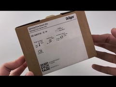 เครื่องตรวจจับการไหลของ Drager Spirolog ของแท้ที่สามารถฆ่าเชื้อได้ 5 ชิ้น/กล่อง 8403735
