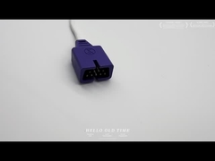 OXI สัมผัส Spo2 ใช้ครั้งเดียว 9 Pin Connector ความยาวสาย 0.9m