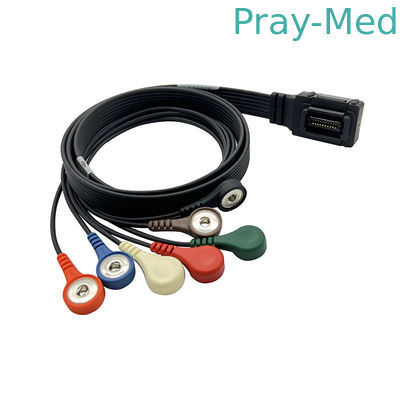 ซื้อ 7 สายเคเบิล Holter ผู้ป่วยตะกั่ว CBL 153 + 7 สำหรับเครื่องบันทึกดิจิตอล Rozinn Holter 153+ การผลิตออนไลน์
