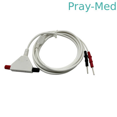 ซื้อ Atrial Ventricular Pacemaker Pacing Cable 3m 2mm Pin Connector KBR-300-001 การผลิตออนไลน์