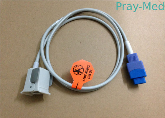 ซื้อ GE TruSignal Datex Ohmeda เซนเซอร์ Spo2 แบบนำกลับมาใช้ใหม่ได้ ความยาว 0.9 ม การผลิตออนไลน์
