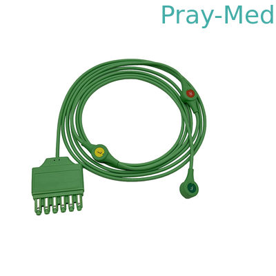 ซื้อ สามารถใช้ Drager 3 Leadwire ECG โมโนลีดเคเบิล ECG Leadwire Snap MS14555 การผลิตออนไลน์