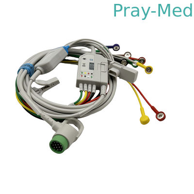 ซื้อ สายเคเบิล EKG Medtronic Physio Control 4+6 สำหรับ LIFEPAK 12 20 15 การผลิตออนไลน์