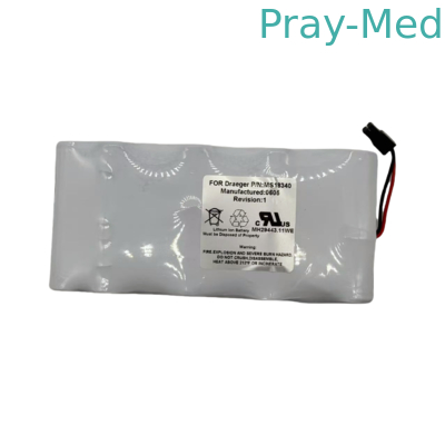 ซื้อ แบตเตอรี่ทางการแพทย์ Drager MS18340 14.8V 5200mAh NI-MH สำหรับ Infinity Delta XL การผลิตออนไลน์