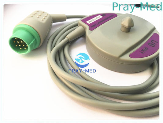 ซื้อ ตัวตรวจจับการเคลื่อนไหวของทารกในครรภ์ 12 ขาตัวต่อวัสดุทางการแพทย์ของ TPU การผลิตออนไลน์