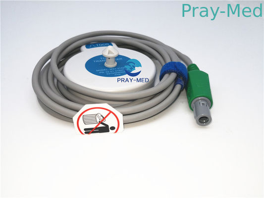 ซื้อ 6 Pin Ultrasound Transducer Probe Edan Cadence II TOCO สำหรับ F6 / F9 MS3-31527 B การผลิตออนไลน์