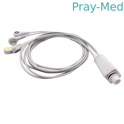 ซื้อ ECG Leadwire ชุด 4 Lead 3ft Fukuda Denshi สำหรับ LX-7120 7230N การผลิตออนไลน์