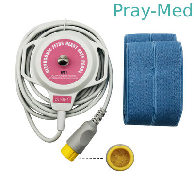 ซื้อ 9 PIN Ultrasound Transducer เข้ากันได้กับ Comen 3m 10ft Grey Cable การผลิตออนไลน์