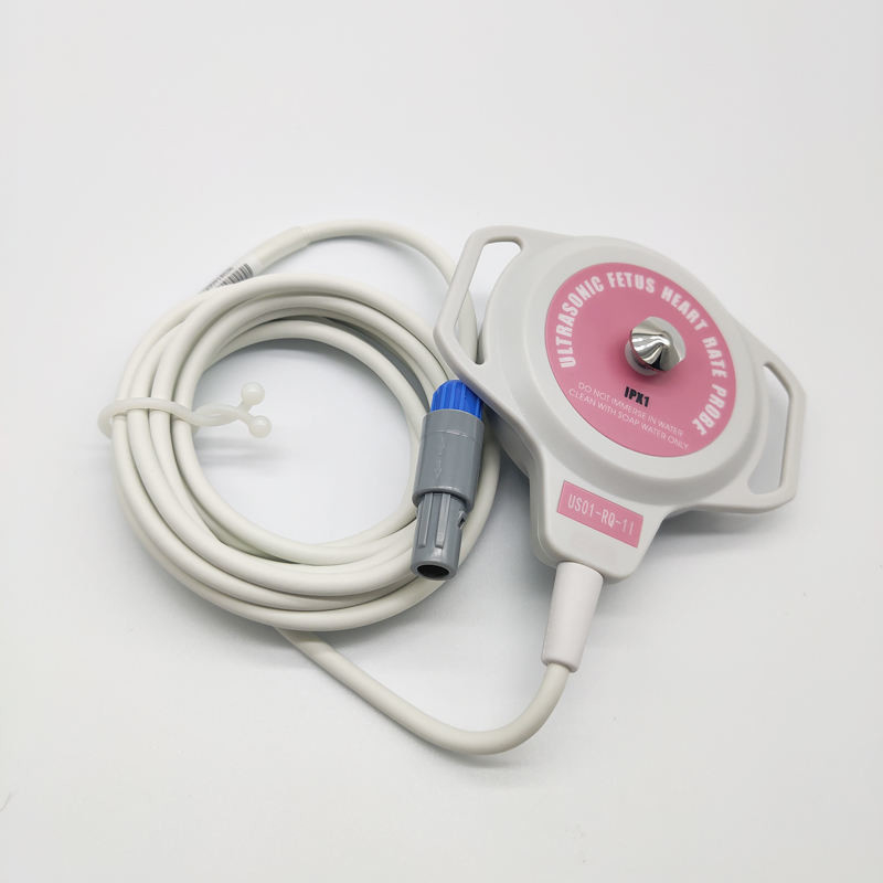 6PIN One Guide Edan Cadence Toco Transducers 3m จอภาพอัลตราโซนิกทารกแรกเกิดของมารดา