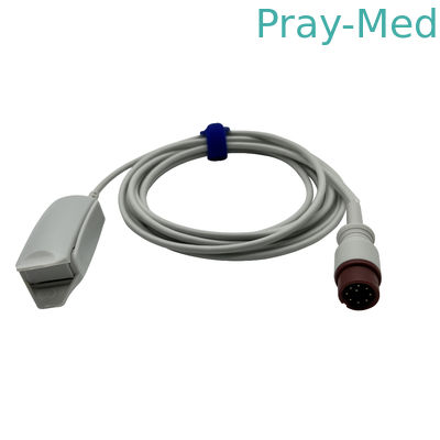 3m 10ft Biolight Spo2 Sensor Compatible For Biolight S10/S12 OXI Tech Adult Clip Tip