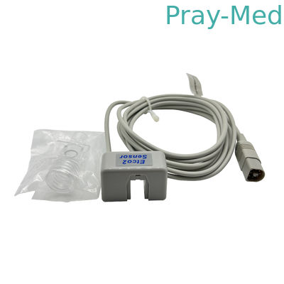 อุปกรณ์การแพทย์ Co2 Etco2 Sensor วัสดุ PVC Class II สำหรับโรงพยาบาล