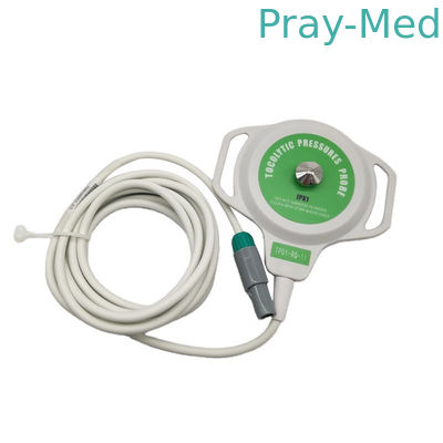ทรานสดิวเซอร์จอภาพทารกในครรภ์ที่เข้ากันได้ FM801 Biocare Toco Probe 4pin Single Notch 3m