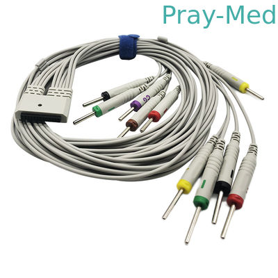 Medex 10 สาย ECG EKG Holter Cable 26pins DIN 3.0 สำหรับ MECG-300 MECG-200