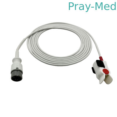 Zoncare/Hwatime Spo2 Probe Sensor 6pin คลิปหนีบนิ้วมือสำหรับเด็ก TPU Jacket