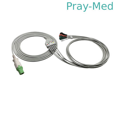 Drager Siemens 7Pin ชิ้นเดียว สายเคเบิลและสายนํา 3.6m TPU jacker