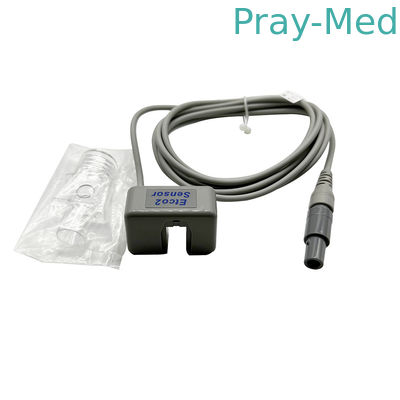Capnography EtCO2 Sensor Module LEMO 8pin 60 องศา BA210 สีเทา เสื้อ TPU