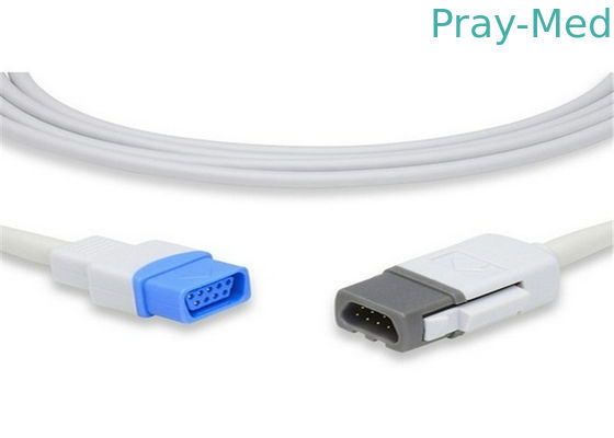 สายเคเบิลอะแดปเตอร์ TS-M3 spo2 ของ GE แบบ trusignal ที่รองรับ, สายต่อขยาย spo2 ในสต็อก
