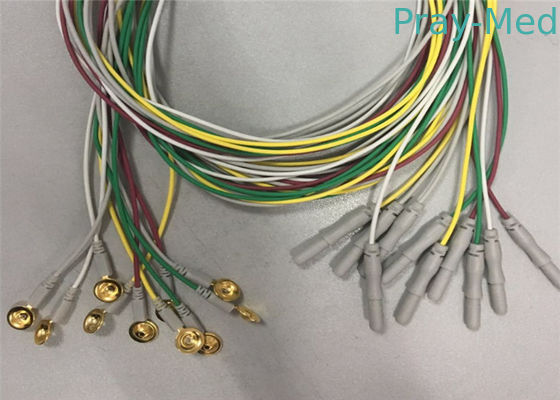 สายไฟฟ้า EEG เส้นผ่าศูนย์กลาง 1.2m / 1.5m สายเคเบิ้ลวัสดุ TPU