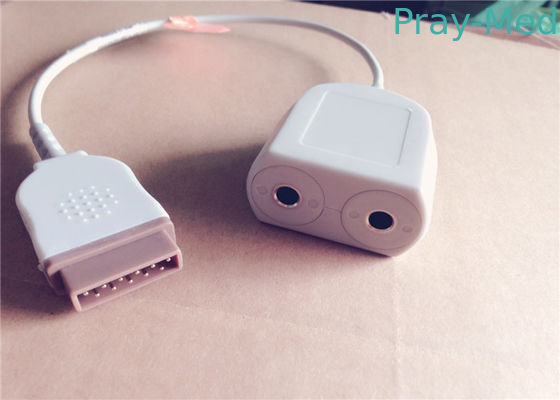สายเคเบิ้ลอะแดปเตอร์อุณหภูมิการแพทย์แบบ Dual ของ GE รุ่น 4 มม