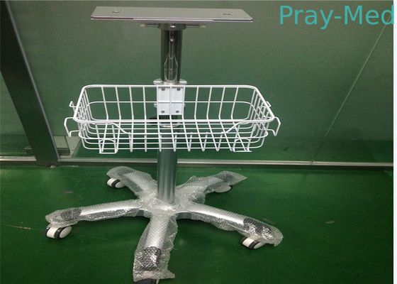 Edan Se 3 Ecg / Ekg เครื่องตรวจสอบผู้ป่วย Trolley, Tpu ยืน Rolling Monitor