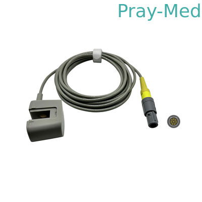 Mainstream EtCO2 Sensor Capnograph โมดูล CO2 สําหรับการติดตามเหนือ 8pin 60 องศา