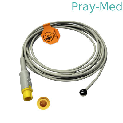 Comen ผู้ใหญ่เด็ก Rectal เอโซฟาเจียอุณหภูมิเซนเซอร์ Probe รอบ 2Pin Connector