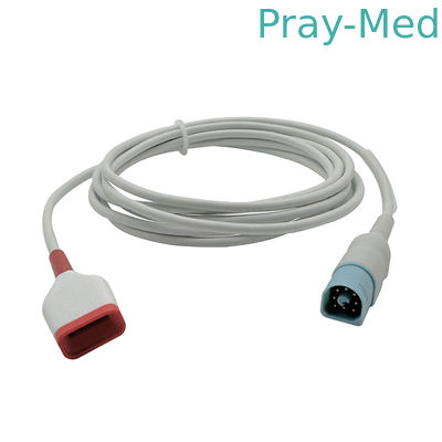 MP-12 SpO2 แอดป์เตอร์เคเบิล 2.4m รองรับ PH M-asim 4083 RD ชุด