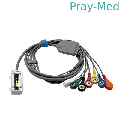 Meditech Cardiup ECG Holter Cable สําหรับ CardiUP!3 CardiUP!12 เครื่องเชื่อม 7 ช่อง