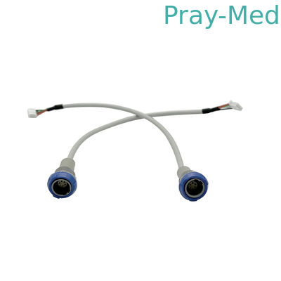 มินเดรย์ที่เข้ากันได้ มอนิเตอร์ผู้ป่วย 6pin SpO2 Socket Connector พร้อมสายไฟและเทอร์มิเนล