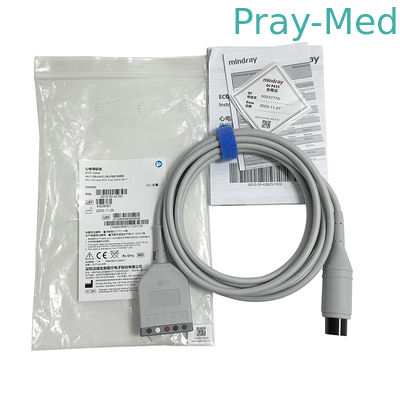 อริจินอล Mindray 6PIN ECG EKG กระเป๋าสาย EV6101 0010-30-42782