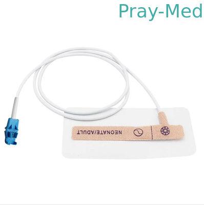 Datex Ohmeda 3ft เซ็นเซอร์ Pulse Oximeter แบบใช้แล้วทิ้ง 8 Pin Connector