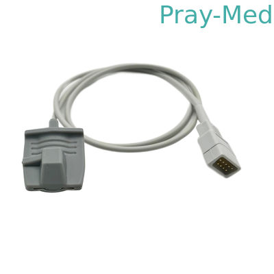 Medical Nonin Spo2 Sensor แจ็คเก็ต TPU ผู้ใหญ่ soft 7pin D-Sub Connector