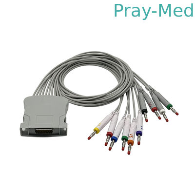 คาเบิ้ล ECG รองรับ Midmark 10-Lead สายนํากล้วย 3-100-0203