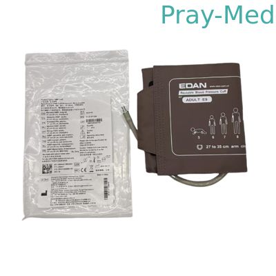 ต้นฉบับ EDAN ผู้ใหญ่ E9 ใช้ซ้ำได้ NIBP Cuff 27-35 ซม. 01.57.471330