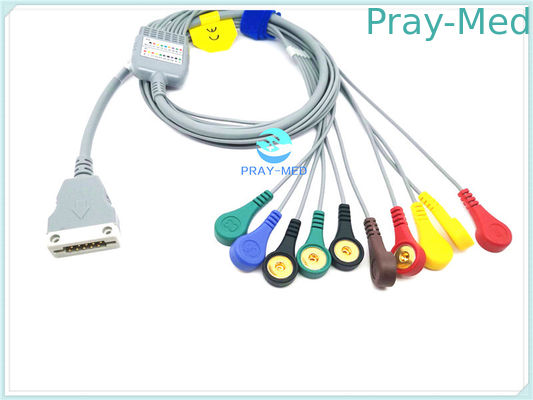 Beneware Comprehensive Benchmarking Cable สายเคเบิ้ล ECG 12 สายพร้อมวัสดุ TPU