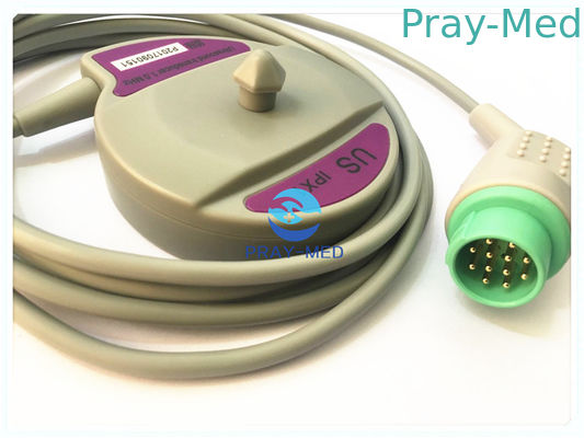 12Pin Fetal Monitor Transducer พอดีกับโมดูล GE Corometrics 5600 AAX 5700HA