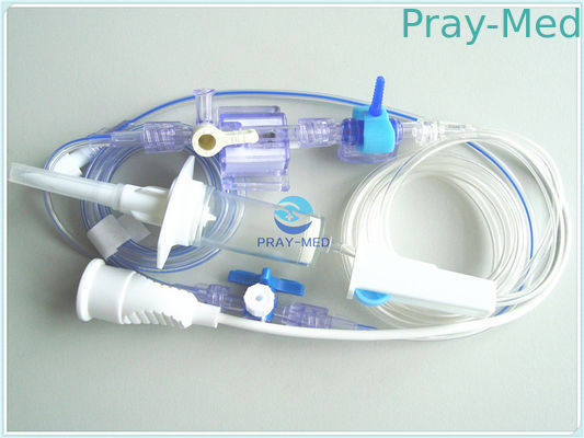 Edward Connector Ibp Transducer สายเคเบิลความดันโลหิตที่แพร่กระจายการฆ่าเชื้อเอธิลีนออกไซด์