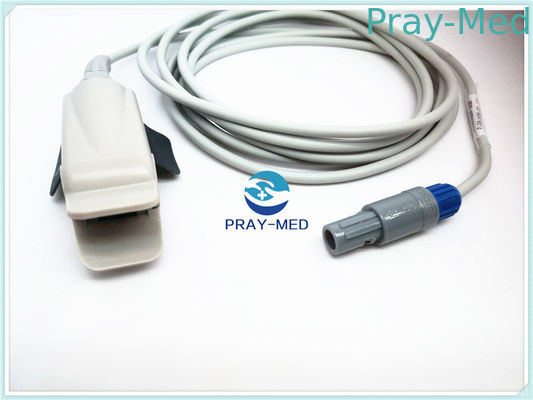 MD300A เครื่องวัดความอิ่มตัวของออกซิเจนชีพจรรีเบ็คชั่นสำหรับทารกแรกเกิด 6 ขาต่อสายเคเบิล TPU Cable