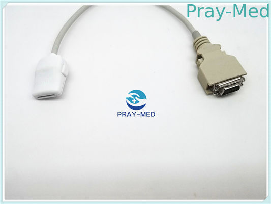 สายไฟสีเทาสีขาว Spo2 สำหรับ  LNOP PC08 / Pc12 มาตรฐาน ISO