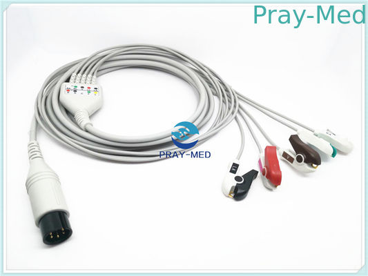 Goldway UT4000a ECG Medical Cables วัสดุ AHA / IEC ชนิด Durable TPU