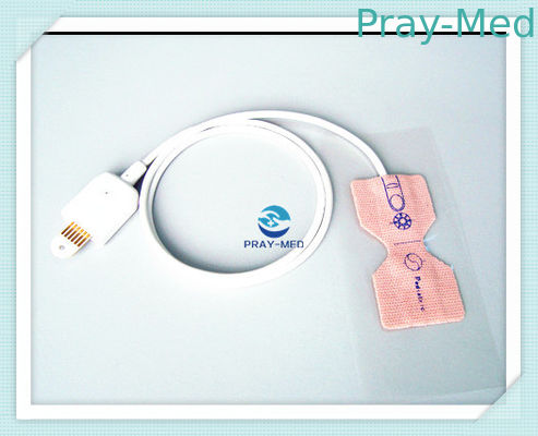 Lnop 6 พินรีเลย์ Spo2 เซนเซอร์ TPU Cable ความยาว 0.9 เมตร