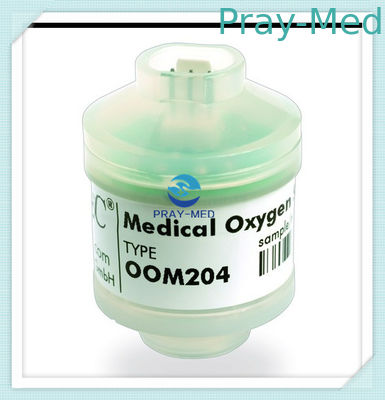 Envitec OOM204 เซ็นเซอร์ออกซิเจนการแพทย์ O2 เซลล์พลาสติก / วัสดุโลหะการอนุมัติ CE