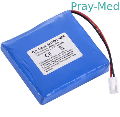 7.2 โวลต์สำรองอุปกรณ์การแพทย์แบตเตอรี่สำหรับชิลเลอร์ CardioVit AT102 MS-2007 MS-2015 MS-2010