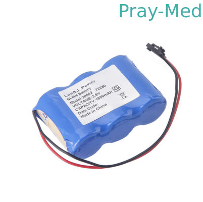 1900mAh แพทย์เปลี่ยนแบตเตอรี่ Lumiview 20502 Welch Allyn 72250 สีฟ้า
