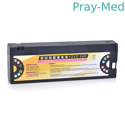 2300 มิลลิแอมป์ชั่วโมงแบตเตอรี่ชีวการแพทย์ปิดผนึกตะกั่วสำหรับ Mindray IPM9800 LCS-1912 PM8000 1030 1050 9030P