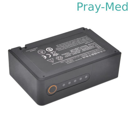 7.4v 2600mAh เครื่องตรวจคลื่นไฟฟ้าหัวใจแบตเตอรี่สำหรับ Mindray T1 LI12I001A 2ICR19 / 65 การตรวจสอบผู้ป่วย