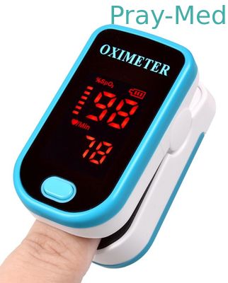 LED ปลายนิ้ว Pulse Oximeter สำหรับบ้านและ Hopstial Use
