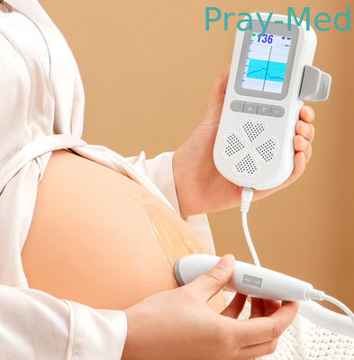 ABS 210bpm 3MHz ทารกในครรภ์ Doppler สำหรับ Pregenent Lady