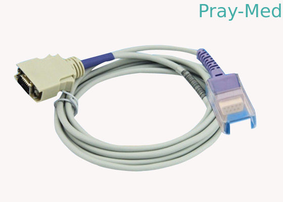 14 Pin  Lnc 10 สายเคเบิล, MAC - 395  Pulse Oximeter สาย Spo2